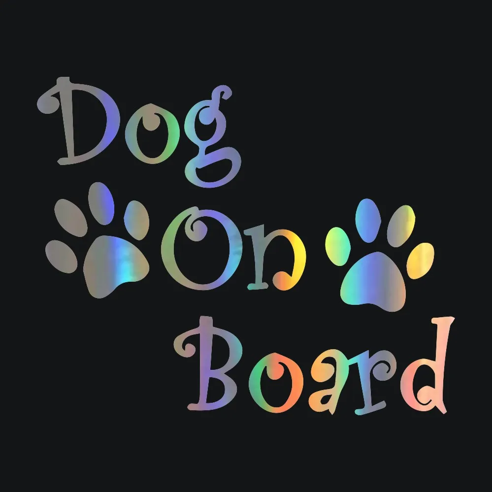 Car Sticker DOG ON BOARD and Paw Prints Car Bumper Stickers and Decals Car Styling Door Body Window Vinyl Motorcycle Sticker
Car Sticker DOG ON BOARD and Paw Prints Car Bumper Stickers and Decals Car Styling Door Body Window Vinyl Motorcycle Sticker