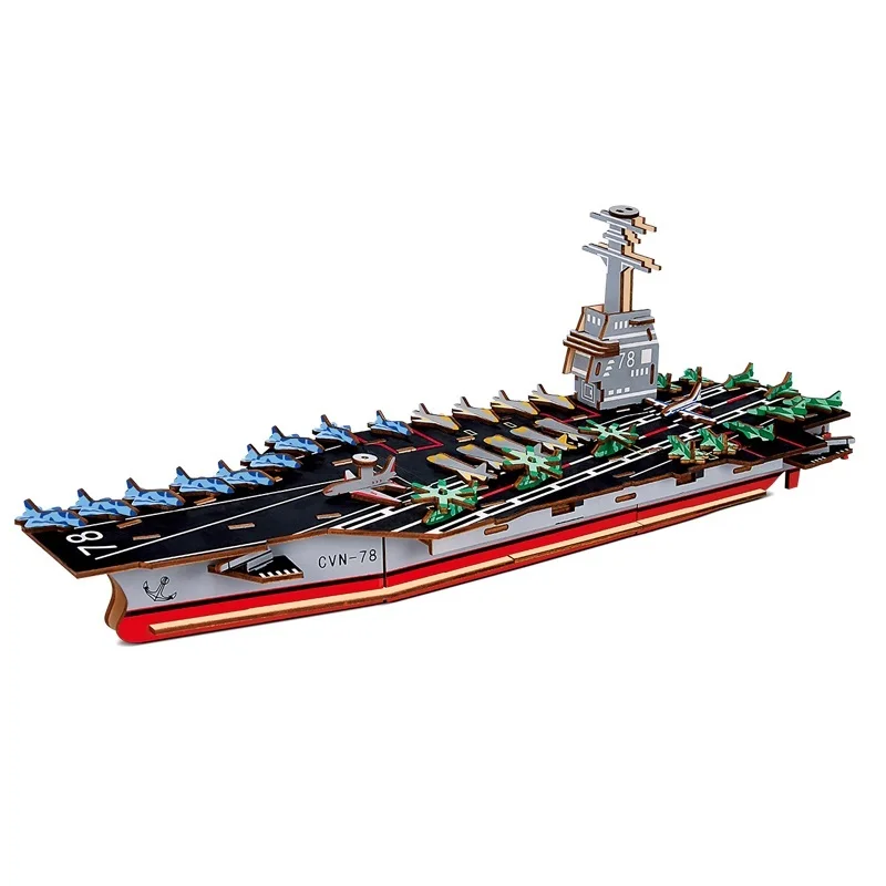 Laser cutting Wooden 3D Buliding Blocks Sailing Military Ship Destroyer Assemble Kit Model Kits Kids DIY Eductionnal Wood Toys
Laser cutting Wooden 3D Buliding Blocks Sailing Military Ship Destroyer Assemble Kit Model Kits Kids DIY Eductionnal Wood Toys