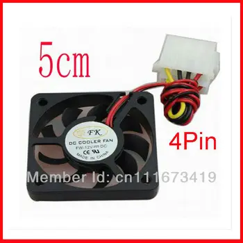 Wholesale 5 pcs/lot New Black 12V 4Pin 5CM 50 MM 5010 Fan For PC CPU Case System Cooller 
Wholesale 5 pcs/lot New Black 12V 4Pin 5CM 50 MM 5010 Fan For PC CPU Case System Cooller