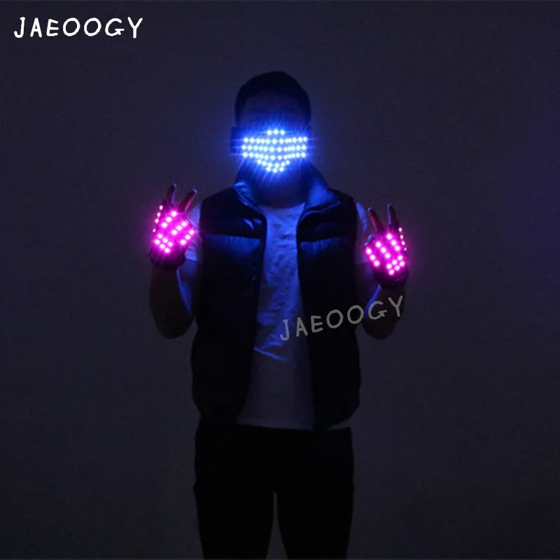 Free Shipping Light LED Gloves Night Field Laser Show Dance Light Mask Robot Dance Fluorescent Creative Props
Free Shipping Light LED Gloves Night Field Laser Show Dance Light Mask Robot Dance Fluorescent Creative Props