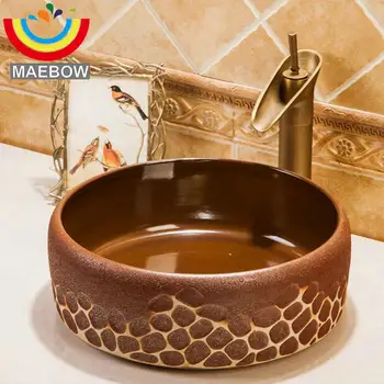 Embossed Porcelain Countertop Bathroom Sink
Embossed Porcelain Countertop Bathroom Sink