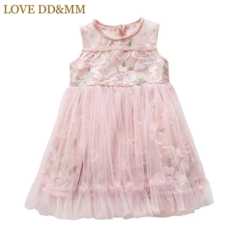 LOVE DD&MM Girls Dresses 2019 Summer New Kid's Clothing Girls Fashion Sweet Embroidery Flower Mesh Lace Stitching Fluffy Dress
LOVE DD&MM Girls Dresses 2019 Summer New Kid's Clothing Girls Fashion Sweet Embroidery Flower Mesh Lace Stitching Fluffy Dress