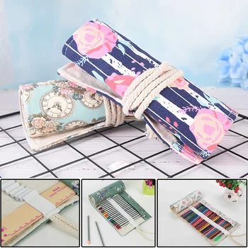 1Pcs 12 Styles 36 Hole Cartoon Canvas Pencil Roll Case Big Wrap Roll Up Pencil Case School Stationary Pen Brush Bag
1Pcs 12 Styles 36 Hole Cartoon Canvas Pencil Roll Case Big Wrap Roll Up Pencil Case School Stationary Pen Brush Bag
