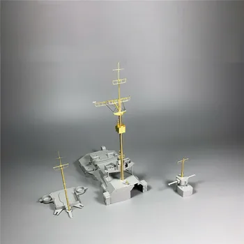 1/200 Scale Metal Mast Detail-Up Set for Bismarck Battleship Mast Model Upgraded kit CYG019
1/200 Scale Metal Mast Detail-Up Set for Bismarck Battleship Mast Model Upgraded kit CYG019