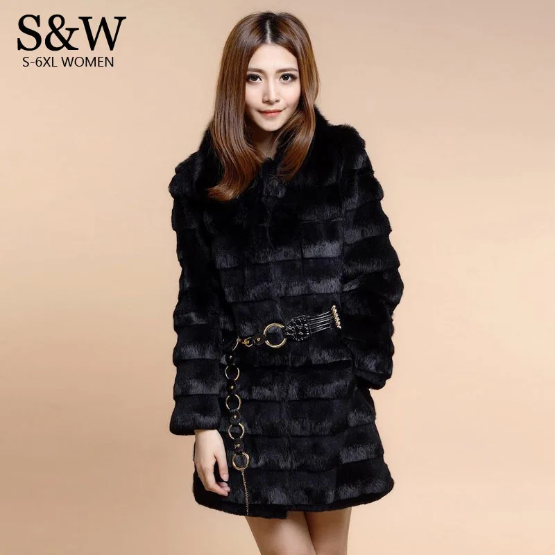 Winter Women's Medium-long Synthetic Fur Coat Rabbit Fur Coats Fox Fur Collar Plus Size 5XL 4XL Thick Warm Fur Parka Jacket
Winter Women's Medium-long Synthetic Fur Coat Rabbit Fur Coats Fox Fur Collar Plus Size 5XL 4XL Thick Warm Fur Parka Jacket