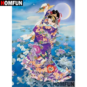 HOMFUN Full Square/Round Drill 5D DIY Diamond Painting "Japanese woman" Embroidery Cross Stitch 5D Home Decor Gift A08803
HOMFUN Full Square/Round Drill 5D DIY Diamond Painting "Japanese woman" Embroidery Cross Stitch 5D Home Decor Gift A08803