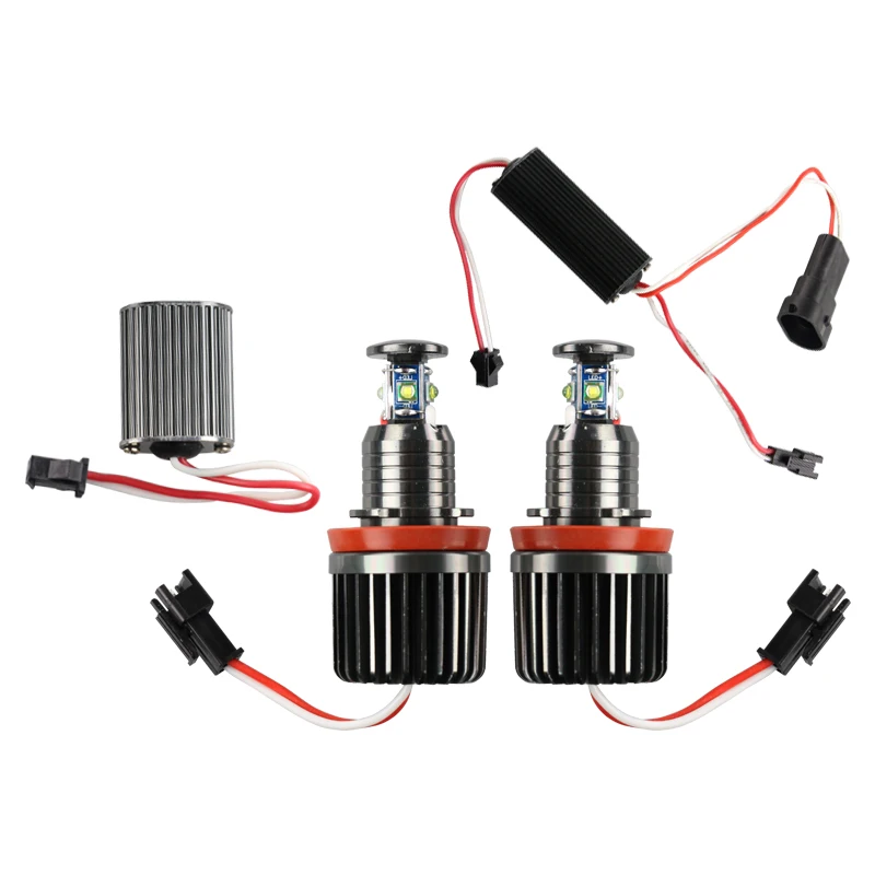 1 pair LED Angel Eyes H8 H11 Canbus Error free with CREE chips for BMW E90/E91/E92E93/F01/X1/X5/X6/Z4/E60/E61 white
1 pair LED Angel Eyes H8 H11 Canbus Error free with CREE chips for BMW E90/E91/E92E93/F01/X1/X5/X6/Z4/E60/E61 white