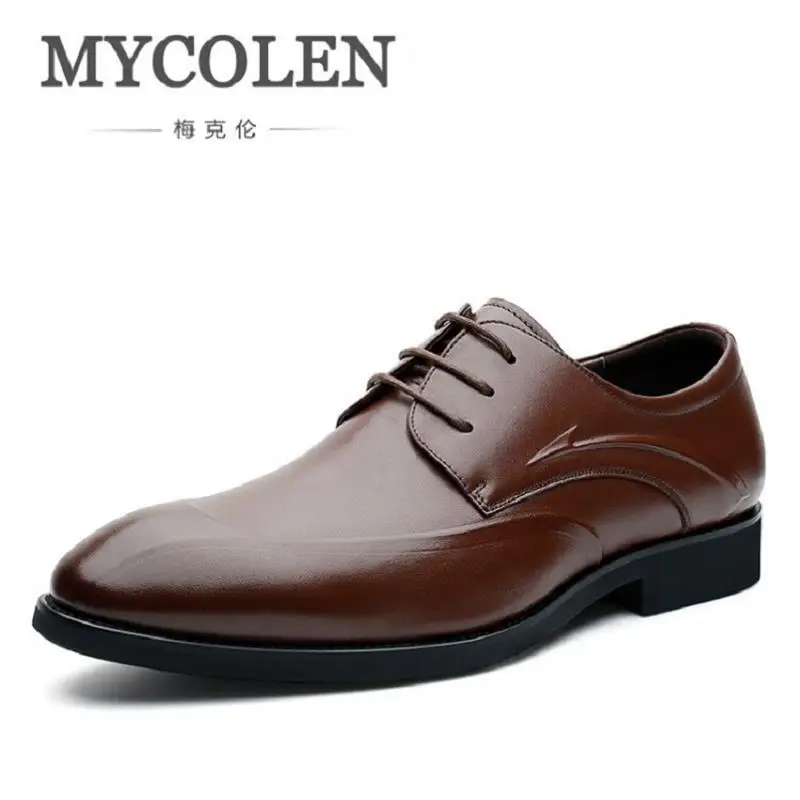 MYCOLEN 2017 New Fashion Fall Comfortable Business Derby Shoes Mens Pointed Toe Men's Dress Shoes Italian Classic Formal Shoes
MYCOLEN 2017 New Fashion Fall Comfortable Business Derby Shoes Mens Pointed Toe Men's Dress Shoes Italian Classic Formal Shoes