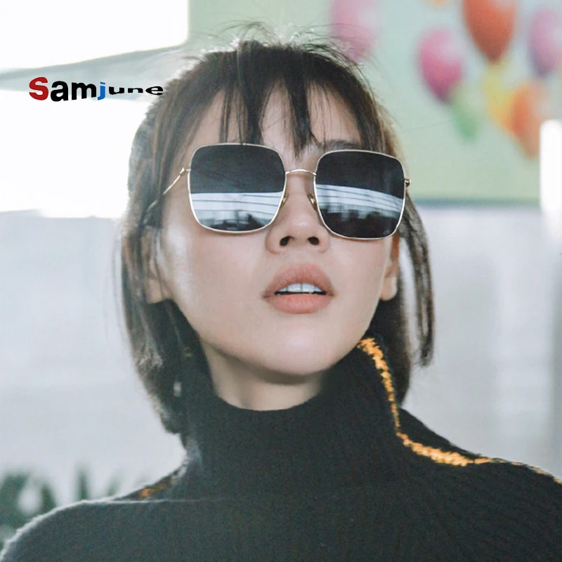Samjune Square Glasses Frame Women Retro Brand Designer Sunglasses for Female New Summer Oversized Sunglasses UV400 Oculos
Samjune Square Glasses Frame Women Retro Brand Designer Sunglasses for Female New Summer Oversized Sunglasses UV400 Oculos