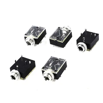 5 Pcs 5 Pin 3.5mm Audio Mono Jack Socket PCB Panel Mount for Headphone
5 Pcs 5 Pin 3.5mm Audio Mono Jack Socket PCB Panel Mount for Headphone
