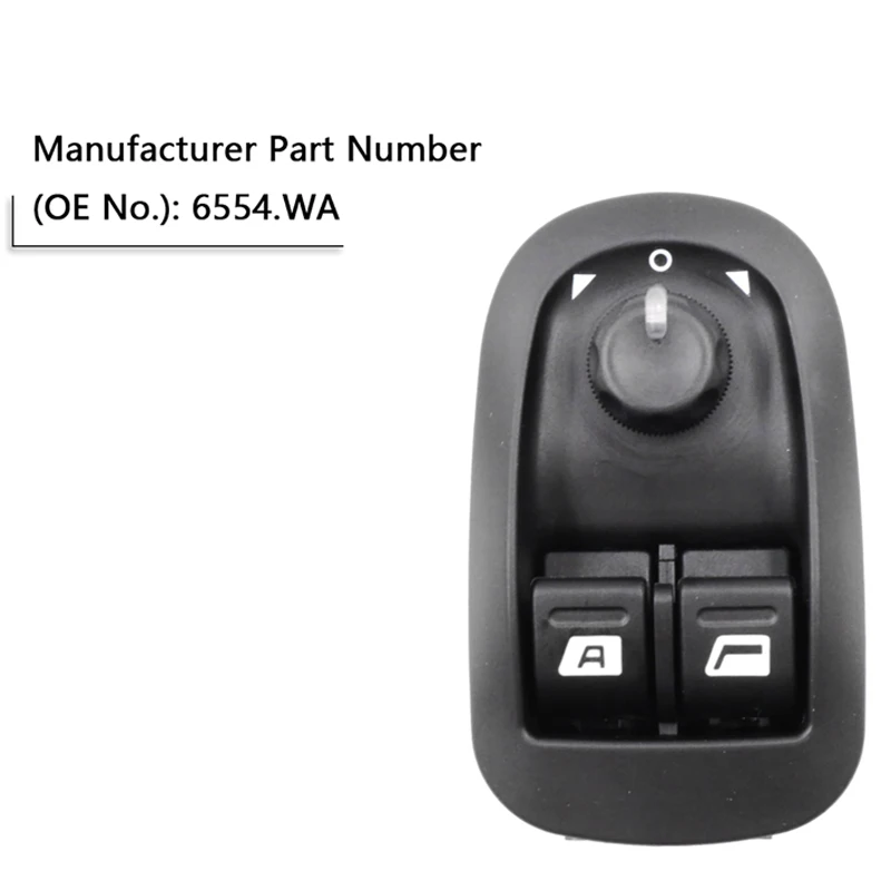 Electric Power Window Switch Master Button Control Windows Mirror Switch 6554.WA For Peugeot 206 2002 ~ 2013 2014 2015 2016
Electric Power Window Switch Master Button Control Windows Mirror Switch 6554.WA For Peugeot 206 2002 ~ 2013 2014 2015 2016