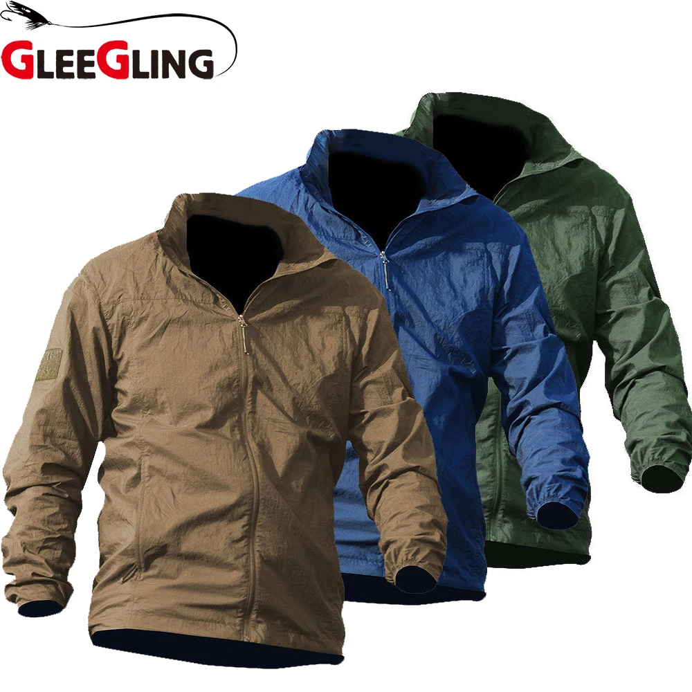 GLEEGLING Sun Protection Fishing Clothing Ultra-thin Fishing Jackets Windbreaker Men Fishing Shirt for Hiking Camping Hunting
GLEEGLING Sun Protection Fishing Clothing Ultra-thin Fishing Jackets Windbreaker Men Fishing Shirt for Hiking Camping Hunting