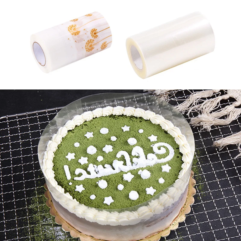 10M Transparent Cake Surrounding Edge Wrapping Tape For Baking Cake Mousse Collar Roll Packaging DIY Baking Accessories
10M Transparent Cake Surrounding Edge Wrapping Tape For Baking Cake Mousse Collar Roll Packaging DIY Baking Accessories