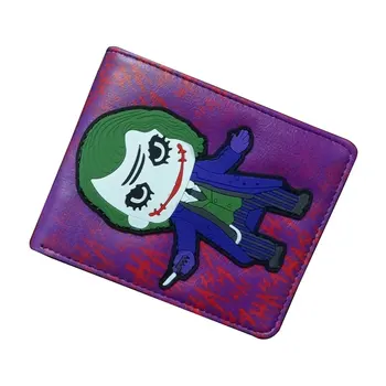 Creative Gift Anime Joker Purse Cute Cartoon Short Wallets carteira masculina Card Holder Bags Men Women Casual Leather Wallet
Creative Gift Anime Joker Purse Cute Cartoon Short Wallets carteira masculina Card Holder Bags Men Women Casual Leather Wallet