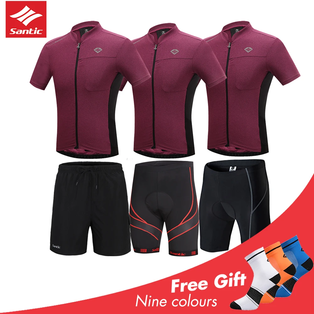 2019 Santic Men Cycling Jersey Set Quick Drying Bike Clothing Pro MTB Base Layer Maillot Cycling Clothing Ropa Ciclismo Hombre
2019 Santic Men Cycling Jersey Set Quick Drying Bike Clothing Pro MTB Base Layer Maillot Cycling Clothing Ropa Ciclismo Hombre