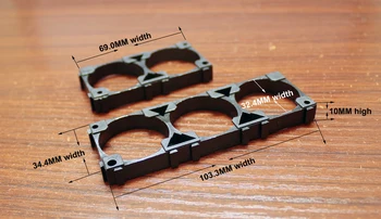 10pcs/lot Lithium battery universal bracket 32650 32700 32900 lithium battery fixed base snap connection assembly bracket seat
10pcs/lot Lithium battery universal bracket 32650 32700 32900 lithium battery fixed base snap connection assembly bracket seat