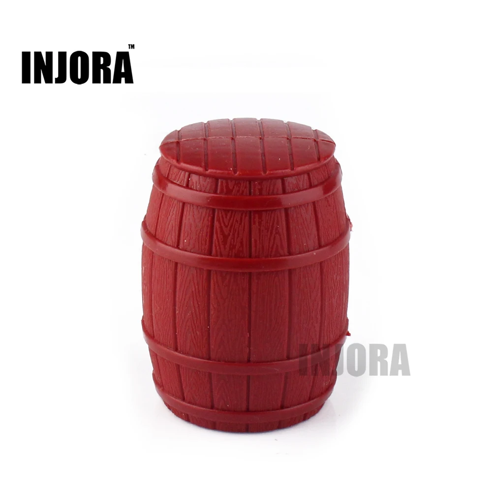 INJORA Red Plastic Barrel Decoration Tool for 1:10 RC Rock Crawler Traxxas TRX-4 Axial SCX10 90046 D90 TF2
INJORA Red Plastic Barrel Decoration Tool for 1:10 RC Rock Crawler Traxxas TRX-4 Axial SCX10 90046 D90 TF2