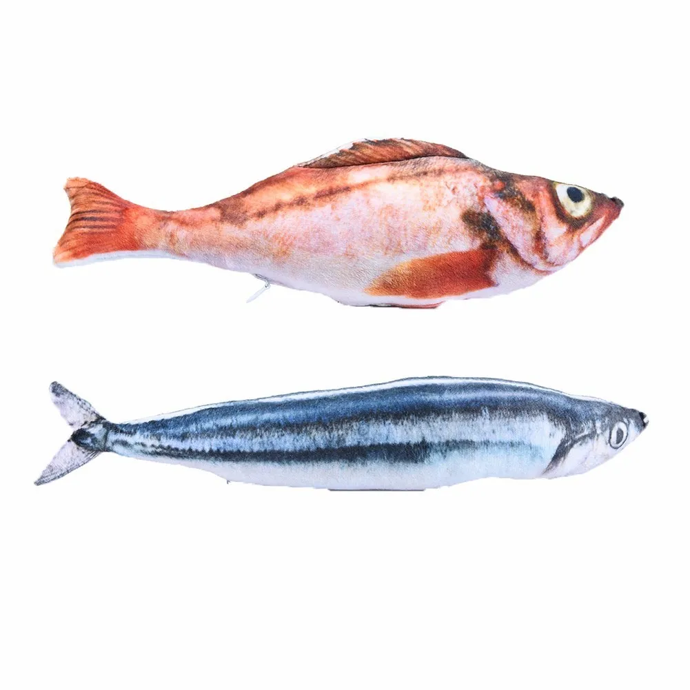 Кошек развлекательные игрушки-Sauryfish и красным рыбы toxicless светильник прочный