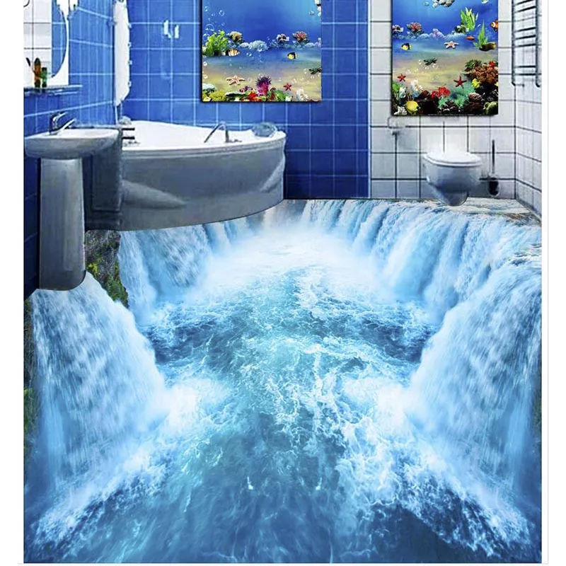 Custom Photo Floor 3D Wallpaper Modern Art PVC Floor Sticker Painting Murals Beautiful Blue Waterfall Floor
Custom Photo Floor 3D Wallpaper Modern Art PVC Floor Sticker Painting Murals Beautiful Blue Waterfall Floor