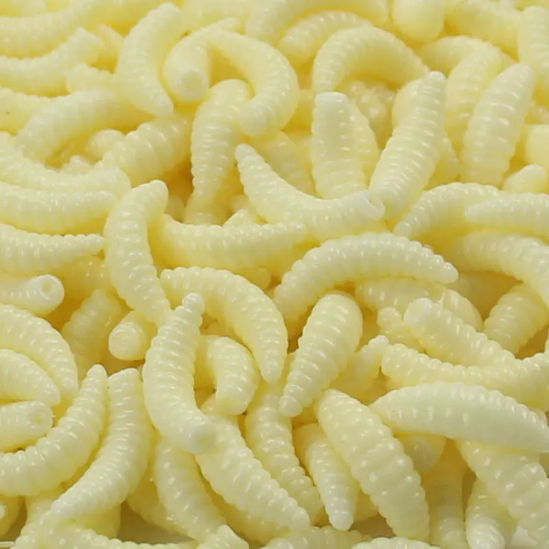 HOT SELL! 100Pcs/lot 0.37g 2cmFishing Lure Soft Lures Bread Worm Bait Grub Smell Biomimetic Soft Worm Maggot Worn Fake Lure GJ10
HOT SELL! 100Pcs/lot 0.37g 2cmFishing Lure Soft Lures Bread Worm Bait Grub Smell Biomimetic Soft Worm Maggot Worn Fake Lure GJ10