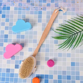 Long Wooden Handle Exfoliating Bath Body Brush Boar Bristles Body Massager Skin Cleaning Brush With For Dry Brushing And Shower
Long Wooden Handle Exfoliating Bath Body Brush Boar Bristles Body Massager Skin Cleaning Brush With For Dry Brushing And Shower