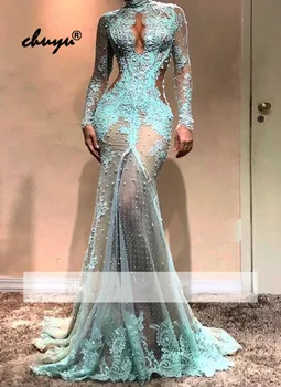 Sky Blue Muslim Evening Dresses Lace Flowers Slit Illusion vestido de festa Islamic Dubai Saudi Arabic Evening Gown Prom Dress
Sky Blue Muslim Evening Dresses Lace Flowers Slit Illusion vestido de festa Islamic Dubai Saudi Arabic Evening Gown Prom Dress