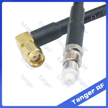 Hot selling FME female jack to RP-SMA male connector right angle RF RG58 Pigtail Jumper Coaxial Cable 20inch 50cm High Quality
Hot selling FME female jack to RP-SMA male connector right angle RF RG58 Pigtail Jumper Coaxial Cable 20inch 50cm High Quality