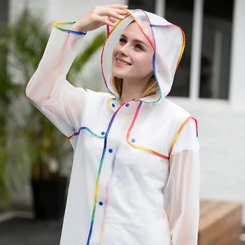 Long Rain Coat Transparent Raincoat for Women Men EVA Thick Rainwear Universal Rain Coat Waterproof Poncho Hiking Tour Raincoat
Long Rain Coat Transparent Raincoat for Women Men EVA Thick Rainwear Universal Rain Coat Waterproof Poncho Hiking Tour Raincoat