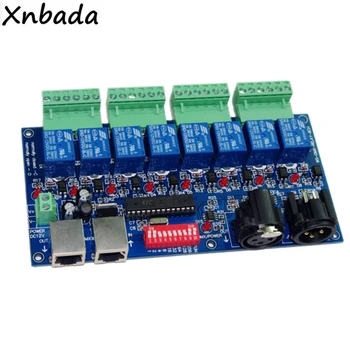 8CH DMX Relay Switch DMX512 Controller Relay Output 8CH DMX512 Relay Control 8Ways Relay Switch(Max 10A)
8CH DMX Relay Switch DMX512 Controller Relay Output 8CH DMX512 Relay Control 8Ways Relay Switch(Max 10A)