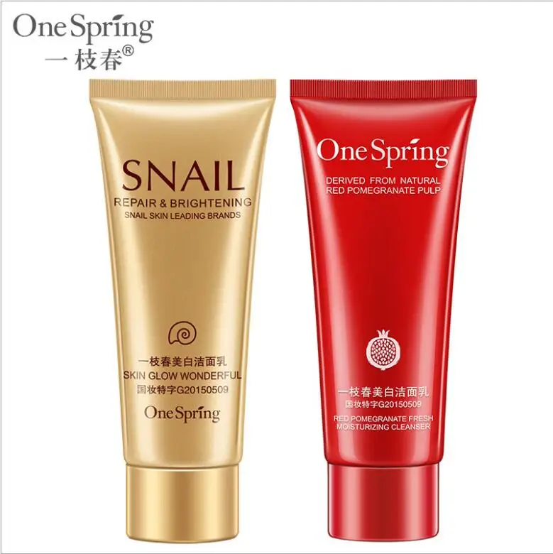2 styles Snail Essence Cleansing Gel Deep Clean Shrink Pores Hydrating Whitening Moisturizing 80G
2 styles Snail Essence Cleansing Gel Deep Clean Shrink Pores Hydrating Whitening Moisturizing 80G
