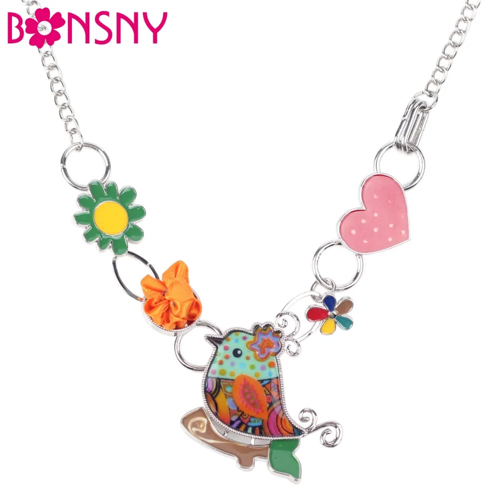 Bonsny Maxi Alloy Necklace Chain Enamel Jewelry Colorful Pendant 2017 New Fashion Jewelry For Women Statement
Bonsny Maxi Alloy Necklace Chain Enamel Jewelry Colorful Pendant 2017 New Fashion Jewelry For Women Statement