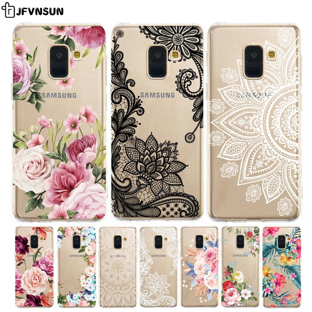 For Samsung A8 2018 Case on Samsung A8 Plus 2018 Cases 3D Relief Flower Pattern Clear TPU Case for SAMSUNG Galaxy A8 plus Cover
For Samsung A8 2018 Case on Samsung A8 Plus 2018 Cases 3D Relief Flower Pattern Clear TPU Case for SAMSUNG Galaxy A8 plus Cover