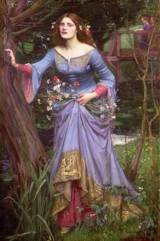 Neo Classical figurative painting canvas portrait poster beauty picture giant picture Ophelia home decor modern art
Neo Classical figurative painting canvas portrait poster beauty picture giant picture Ophelia home decor modern art
