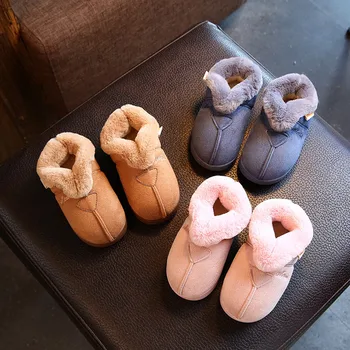 Kids Baby Slippers Shoes Winter Children Girls Cotton Home Slippers Boys Warm Suede Shoes Warm Velvet Child Indoor Slippers
Kids Baby Slippers Shoes Winter Children Girls Cotton Home Slippers Boys Warm Suede Shoes Warm Velvet Child Indoor Slippers