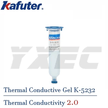 Kafuter thermal conductivity gel K-5232 thermal conductivity 2.0 communication equipment LED chip memory module 30ml
Kafuter thermal conductivity gel K-5232 thermal conductivity 2.0 communication equipment LED chip memory module 30ml