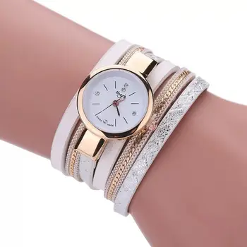 Women Quartz Women PU Leather Rhinestone Watch Bracelet Watches Hours Horas Dropship
Women Quartz Women PU Leather Rhinestone Watch Bracelet Watches Hours Horas Dropship