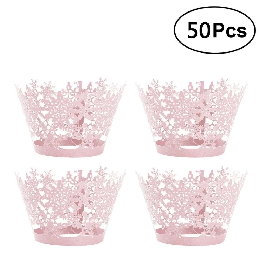 50pcs Artistic Bake Cake Cups Little Vine Lace Laser Cut Liner Cupcake Wrappers Baking Muffin Holder for Wedding Birthday Decor
50pcs Artistic Bake Cake Cups Little Vine Lace Laser Cut Liner Cupcake Wrappers Baking Muffin Holder for Wedding Birthday Decor