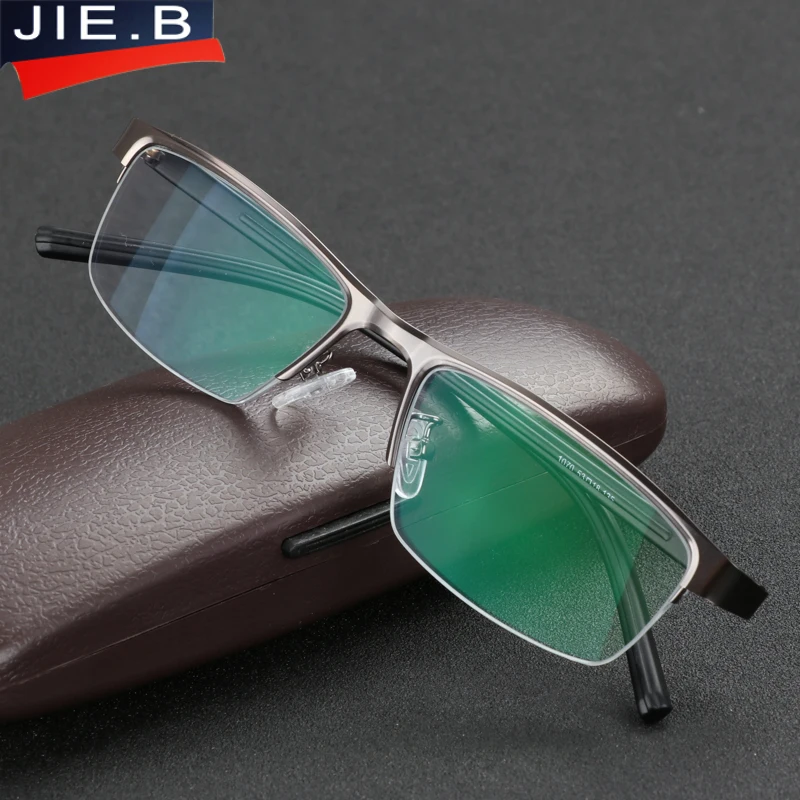 JIE.B Titanium alloy metal eyeglasses frames men TR90 myopia optical glasses of computer nerd glasses frame monturas de gafas
JIE.B Titanium alloy metal eyeglasses frames men TR90 myopia optical glasses of computer nerd glasses frame monturas de gafas