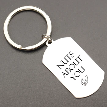Custom engraved Keychain squirrel stamped Keyfob UNTS ABOUT YOU Dog Tag Bagchain Lovers Keydangle Accessory Bagcharm
Custom engraved Keychain squirrel stamped Keyfob UNTS ABOUT YOU Dog Tag Bagchain Lovers Keydangle Accessory Bagcharm