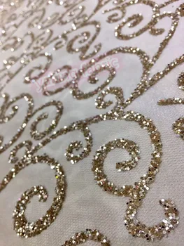 shinning glued glitter net mesh breathable lace fabric with high quality yaking-41513 for wedding dress
shinning glued glitter net mesh breathable lace fabric with high quality yaking-41513 for wedding dress