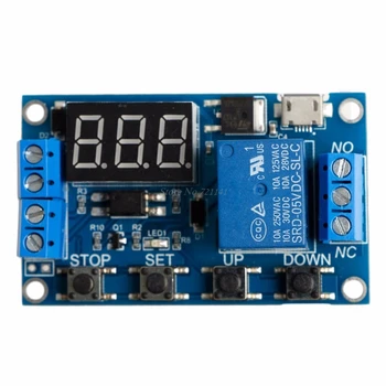 6-30V Relay Module Switch Trigger Time Delay Circuit Timer Cycle Adjustable Dropship
6-30V Relay Module Switch Trigger Time Delay Circuit Timer Cycle Adjustable Dropship