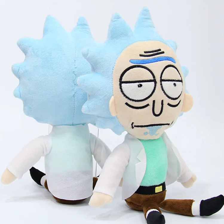 25cm 1pcs Rick Scientist Plush Toys