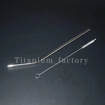 Titanium Ti Drinking Straw For EDC Outdoor Self-Defense Survival Camping Hiking Backpack W/ with a free Cleaning Straw brush
Titanium Ti Drinking Straw For EDC Outdoor Self-Defense Survival Camping Hiking Backpack W/ with a free Cleaning Straw brush