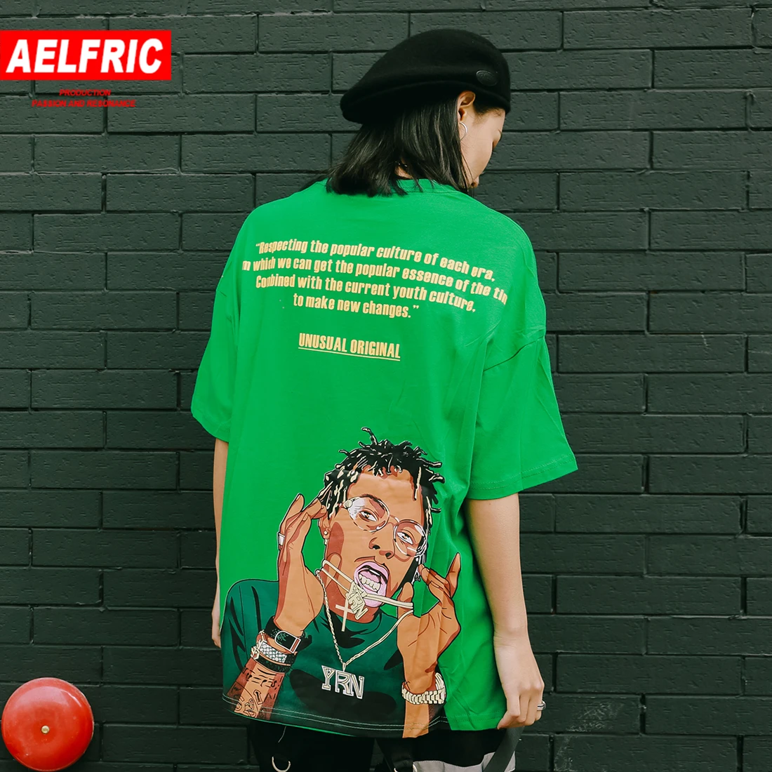 Aelfric забавная футболка Swag с аниме принтом в стиле хип-хоп Новинка лета 2019 мужская