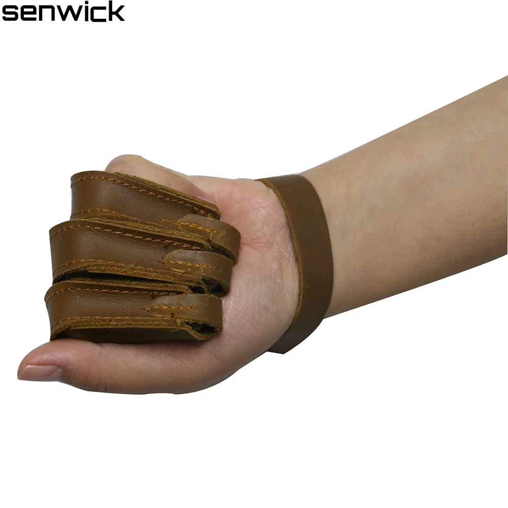Black Brown 3 Finger Protective Guard Leather Archery Hunting Shooting Material Finger Tip Protector Glove For Archery Sports
Black Brown 3 Finger Protective Guard Leather Archery Hunting Shooting Material Finger Tip Protector Glove For Archery Sports