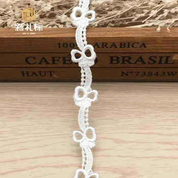 30Yards Embroidered Pretty White Lace Trim Lace Small Bowknot Bow Fabric Lace Ribbon DIY Home Decoration Lace Sewing Crafts
30Yards Embroidered Pretty White Lace Trim Lace Small Bowknot Bow Fabric Lace Ribbon DIY Home Decoration Lace Sewing Crafts
