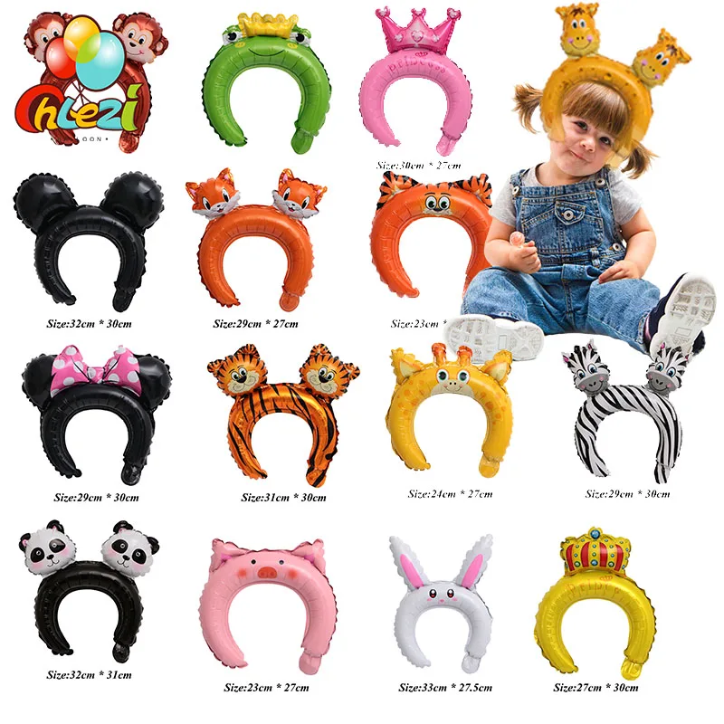50pcs Cute animal tiara headband balloons Mickey Minnie frog rabbit bear baby shower Birthday wedding party decoration kids toys
50pcs Cute animal tiara headband balloons Mickey Minnie frog rabbit bear baby shower Birthday wedding party decoration kids toys