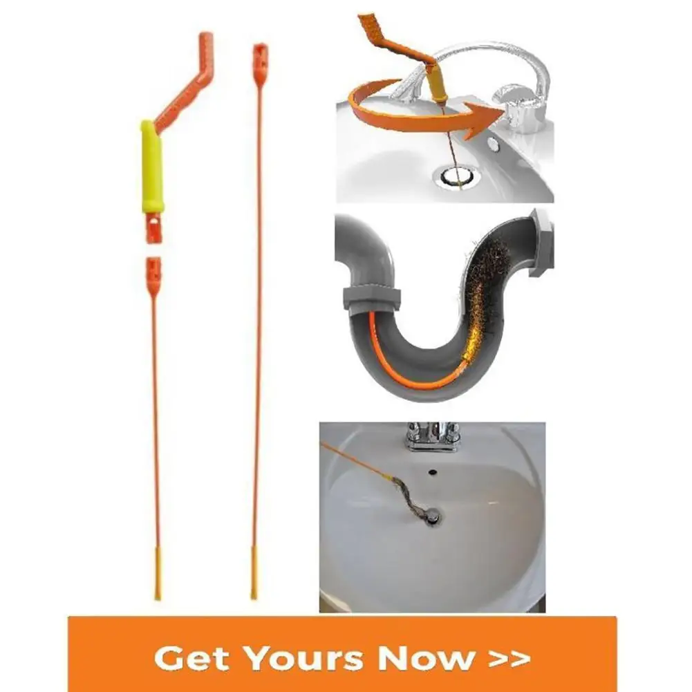 PVC Bathtub Sewer Hair Drain Wand Sink Anti-Clog Swiftly Drain Cleaner Slim Drain Kitchen Bathroom Cleaning Products YH-460944 
PVC Bathtub Sewer Hair Drain Wand Sink Anti-Clog Swiftly Drain Cleaner Slim Drain Kitchen Bathroom Cleaning Products YH-460944