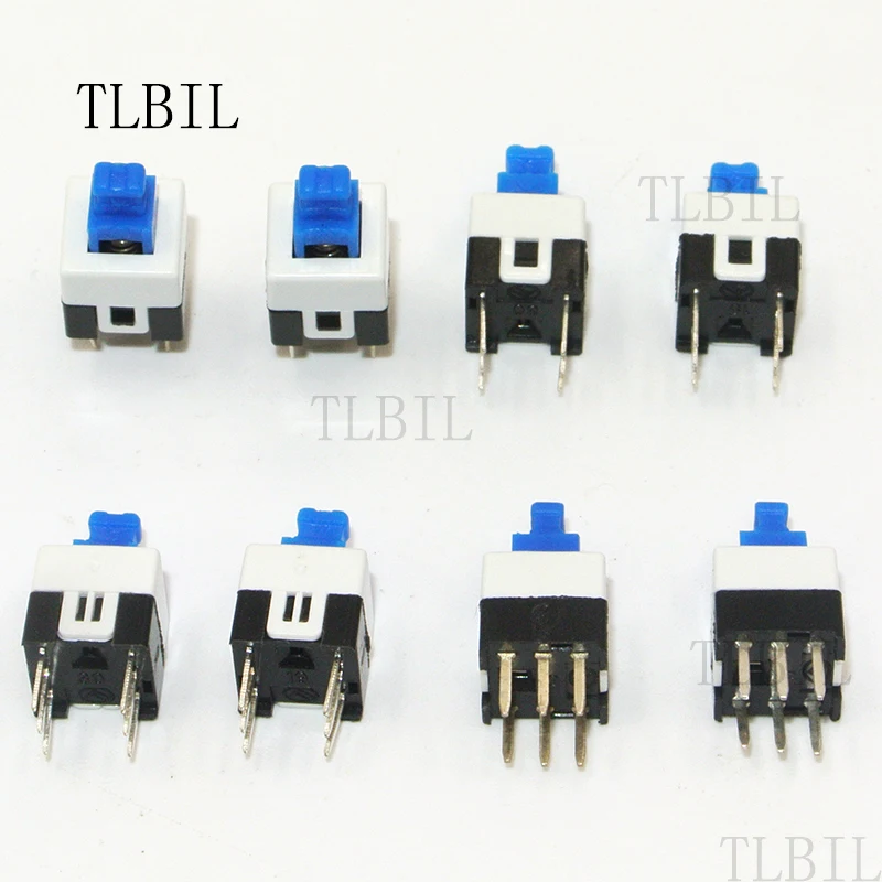 30pcs/lot Square 7x7x12mm 6 Pin DPDT Mini Push Button Self-locking Switch G64 Multimeter Switch 
30pcs/lot Square 7x7x12mm 6 Pin DPDT Mini Push Button Self-locking Switch G64 Multimeter Switch