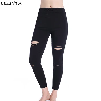 LELINTA Women's Black Cutout Leggings Ripped Skinny Workout Pants Active Soft Fabric High Stretch Casual Pant S-2XL
LELINTA Women's Black Cutout Leggings Ripped Skinny Workout Pants Active Soft Fabric High Stretch Casual Pant S-2XL